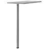 Tresentisch WIHO KÜCHEN "Flexi", grau (canvas grau), B:115cm H:110cm T:45cm, Tische