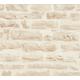 LIVING WALLS Vliestapete "Best of Wood`n Stone" Tapeten Gr. B/L: 0,53 m x 10,05 m, beige (hellbeige, natur) Strukturtapeten