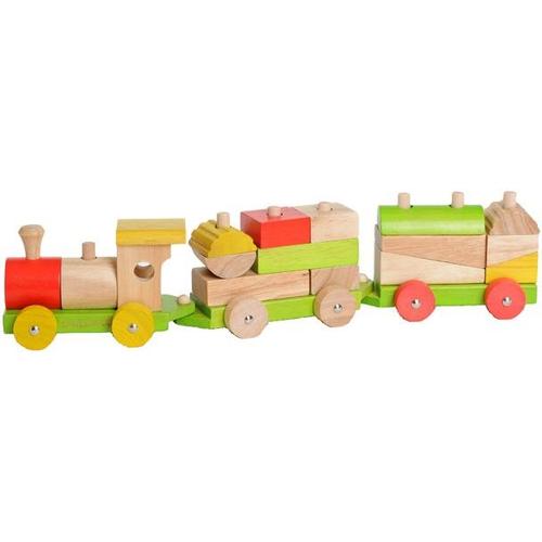 EverEarth Spielzeug-Eisenbahn, FSC- schützt Wald - weltweit bunt Kinder Spielzeug-Eisenbahn Altersempfehlung