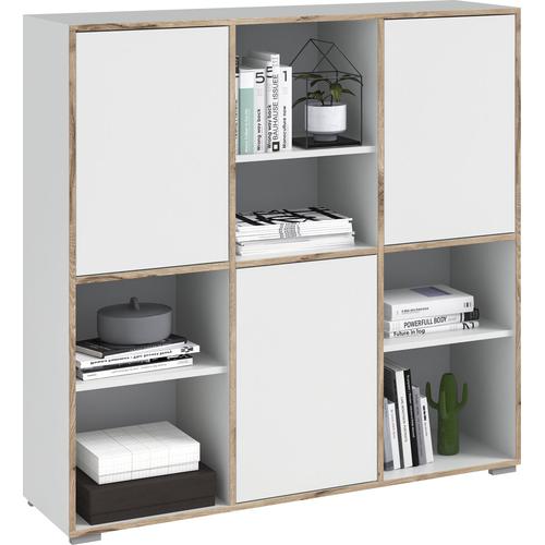„Highboard INOSIGN „“Falun““ Sideboards Gr. B/H/T: 121 cm x 123 cm x 40 cm, weiß Highboards Höhe 123 cm“