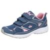 Laufschuh LICO "Joggingschuh Silas V", Gr. 42, blau (grau), Synthetik, Schuhe Halbschuh Klettschuh Laufschuh Modernsneaker