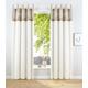 Vorhang HOME AFFAIRE "Jule" Gardinen Gr. 245 cm, Schlaufen, 110 cm, beige (beige, offwhite) Schlaufen