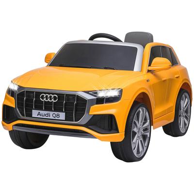 Elektro-Kinderauto JAMARA "Ride-on Audi Q8", gelb, Elektro-Kinderfahrzeuge, KinderB:66cm H:55cm T:108cm, B:66cm H:55cm T:108cm