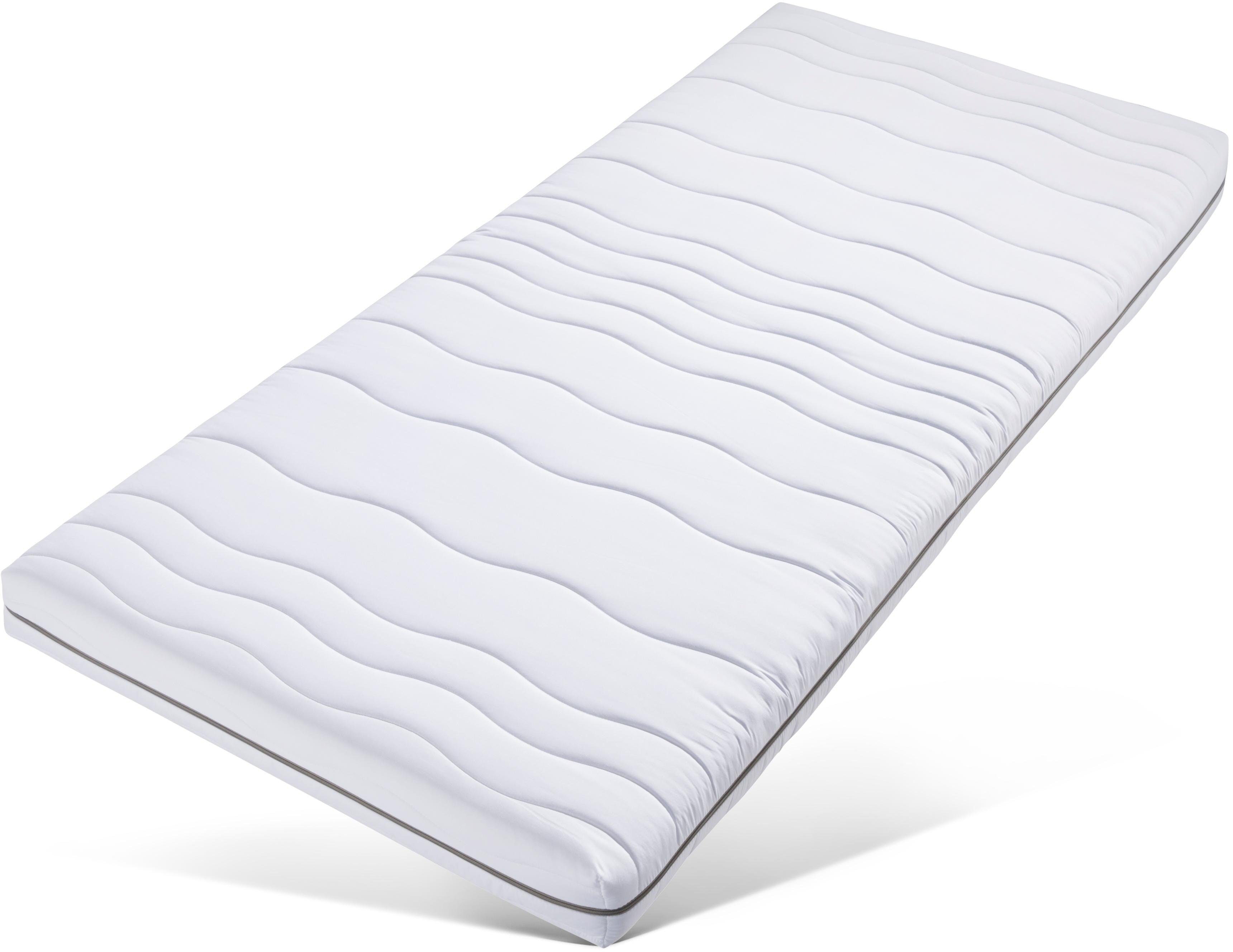 Komfortschaummatratze BECO "Matratze Selection MF, Matratze in 90x200 cm und weiteren Größen", weiß, B:140cm L:200cm, Bezug: 100% Polyester. Steppfüllung: 100% Polyester, Matratzen, Komfortschaummatratze, Matratze in zwei Höhen 14 oder 22 cm