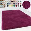 Hochflor-Teppich ESPRIT "Relaxx ESP-4150" Gr. 1, lila (pink, violett), B:70cm H:25mm L:140cm, Kunstfaser, Teppiche, Wohnzimmer, sehr große Farbauswahl, weicher dichter Hochflor