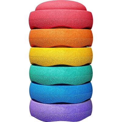 Balancetrainer STAPELSTEIN "Rainbow basic" Gr. Ø, bunt Kinder 6 Stk.