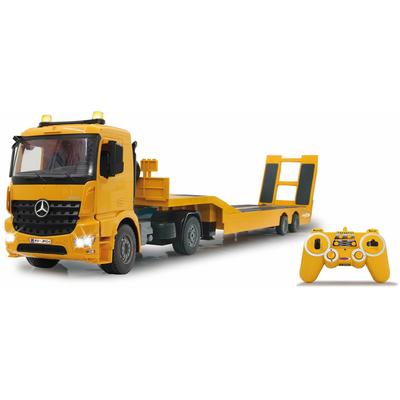 RC-Truck JAMARA "Tieflader Arocs", gelb, Fernlenkfahrzeuge, KinderB:85cm H:18cm T:13cm, Kunststoff, mit Sound, B:85cm H: