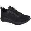 Sneaker SKECHERS "BOBS SQUAD CHAOS FACE OFF", Damen, Gr. 38, schwarz, Textil, sportlich, Schuhe, Freizeitschuh, Halbschuh, Schnürschuh mit Komfort-Innensohle