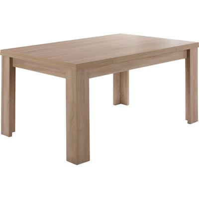 Esstisch MÄUSBACHER "Monti", braun (eichefarben sägerau), B:110cm H:78cm T:60cm, Tische, BESTSELLER, Tisch, Küchentisch, Auszugstisch ausziehbar auf 136 cm Image