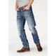 Loose-fit-Jeans CIPO & BAXX Gr. 40, Länge 34, blau (blue) Herren Jeans Loose Fit