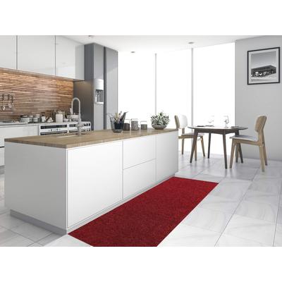 Küchenläufer "PICOLLO, Made in Belgium", rot, B:100cm H:8mm L:600cm, Polypropylen (PP), PRIMAFLOR-IDEEN IN TEXTIL, Teppiche, Nadelfilz, robust und pflegeleicht, rutschhemmend, Küche Image