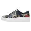Plateausneaker DOGO "Myra Low-Top Sneaker We Rise, We Heal Damen Sneaker", Damen, Gr. 38, Normalschaft, schwarz, Lederimitat, Schuhe Schnürschuh Skaterschuh Sneaker low, Vegan