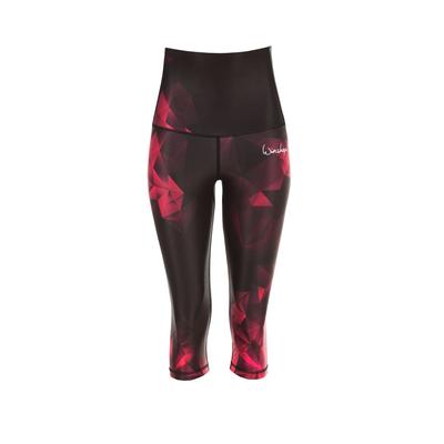 Leggings WINSHAPE "High Waist HWL202", Damen, Gr. S, Normalgrößen, rot (rubin), 80% Polyester, 20% Elasthan, Hosen, mit Anti-Rutsch-Effekt
