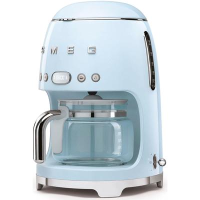 SMEG Filterkaffeemaschine "DCF02PBEU" Kaffeemaschinen inkl. Permanentfilter Gr. 1,4 l, 10 Tasse(n), blau (pastellblau)