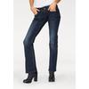 Bootcut-Jeans G-STAR "Midge Saddle Bootcut", Damen, Gr. 29, Länge 30, blau (schwarz aged, neutro stretch denim), Denim/Jeans, Obermaterial: 92% Baumwolle, 7% Polyester, 1% Elasthan, casual, bootcut fit lang, Jeans