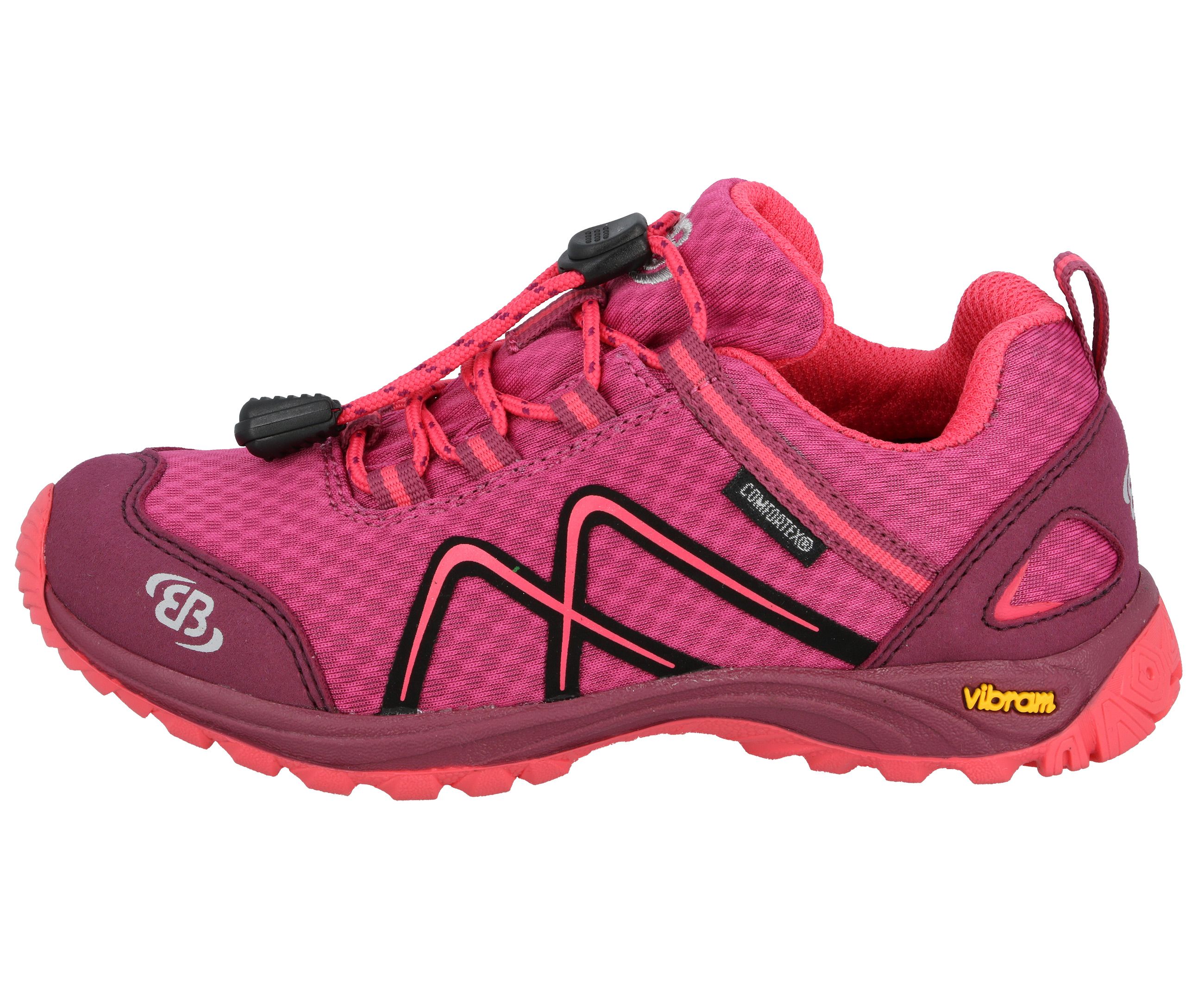 Outdoorschuh BRÜTTING "Outdoorschuh Guide", Gr. 30, lila, Synthetik, Schuhe Image