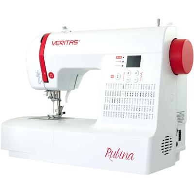 VERITAS Nähmaschine "Rubina", rot (weiß, rot), B:37cm H:28cm T:18cm, Nähmaschinen