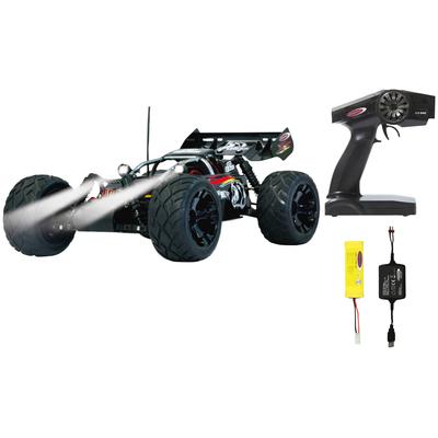 RC-Monstertruck JAMARA "Splinter Desertbuggy 4WD", bunt (schwarz, rot, gelb), Fernlenkfahrzeuge, KinderB:27,0cm H:15,6cm, 1:10, 2,4 GHz, mit LED, B:27,0cm H:15,6cm