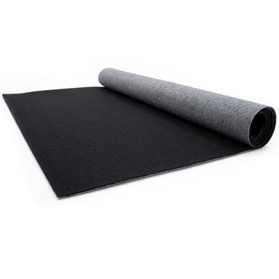 Läufer "PODIUM", schwarz, B:100cm H:2,6mm L:2200cm, Polypropylen (PP), PRIMAFLOR-IDEEN IN TEXTIL, Teppiche, Breite 100 cm, robuster Nadelfilz, Uni-Farben Image