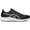Laufschuh ASICS "PATRIOT 13", Gr. 47, schwarz-weiß (schwarz, weiß), Textil, Synthetik, mehrfarbig, sportlich, Schuhe
