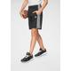 Shorts ADIDAS ORIGINALS "SHORTS" Gr. 152, N-Gr, schwarz-weiß (black, white) Kinder Hosen Sport Shorts