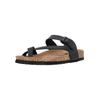 Zehentrenner CRUZ "HARDINBURG", Damen, Gr. 36, schwarz, Synthetik, feminin, Schuhe, mit Kork- und Naturkautschuksohle