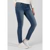 5-Pocket-Jeans TIMEZONE "Tight AleenaTZ", Damen, Gr. 27, US-Größen, blau, 83% Baumwolle 15% Polyester 2% Elastan, lang, Jeans 5-Pocket-Jeans