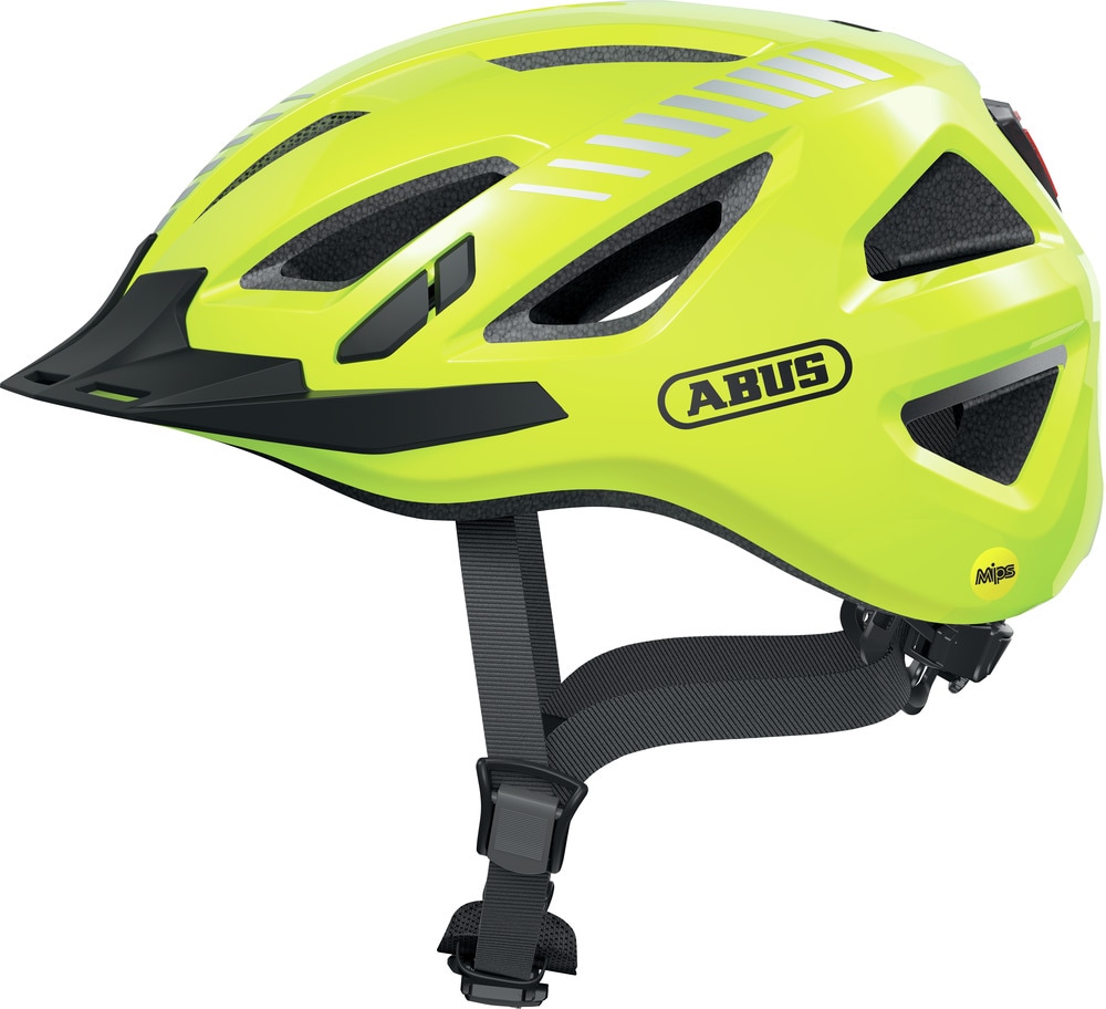Fahrradhelm ABUS "URBAN-I 3.0 MIPS" Gr. M, gelb (signal gelb), Helme, M Kopfumfang: 52cm - 58cm Image