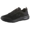 Sneaker SKECHERS "Dyna Air", Herren, Gr. 47,5, schwarz, Textil, Synthetik, sportlich, Schuhe, mit Air-Cooled Memory Foam, Freizeitschuh, Halbschuh, Schnürschuh