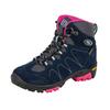 Wanderschuh BRÜTTING "Outdoorstiefel Bergen High", Gr. 32, blau, Veloursleder, Schuhe