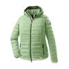 Steppjacke STOY "STS 17 WMN QLTD JCKT", Damen, Gr. 52, grün (hellgrün), Oberstoff: 100% Polyester, Futter: 100% Polyester, Wattierung: 100% Polyester, sportlich, Jacken, atmungsaktive Steppjacke mit abnehm. Kapuze in großen Größen
