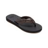 Sandale QUIKSILVER "Carver Squish", Gr. 13(46), braun (braun, schwarz, braun), Obermaterial: Synthetikmaterial / Futter: Textil / Außensohle: Gummi, Schuhe
