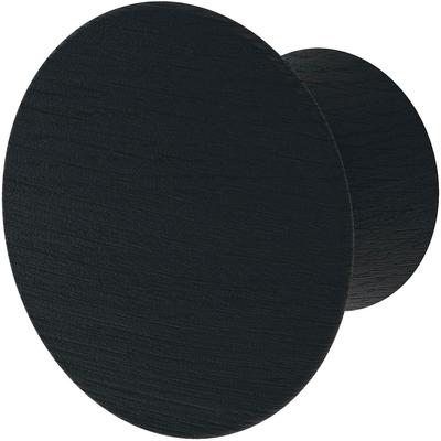 Hakenleiste HAMMEL FURNITURE "Mistral Wandgarderobe, Hakenleiste", schwarz (schwarz gebeizt), B:9cm H:6,5cm Ø:9cm, Massivholz, Hakenleisten, aus massivem Holz, Ø 9 oder Ø 13 cm Image