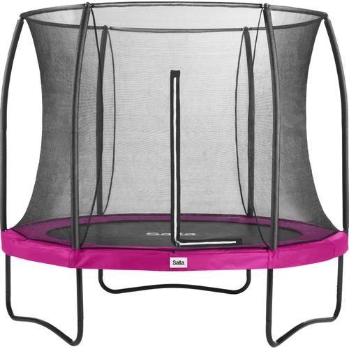 „Gartentrampolin SALTA „“Comfort Edition““ Trampoline Gr. Ø 153 cm, pink (schwarz, pink) Kinder Trampoline“
