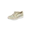 Schnürschuh LEI BY TESSAMINO "Naara", Damen, Gr. 38, beige, Leder, casual, Schuhe, mit seitlichem Reißverschluss