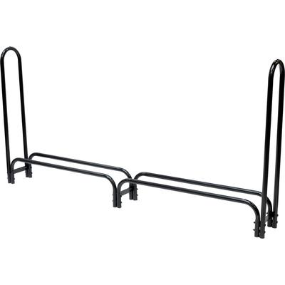 Kaminholzregal SHELTERLOGIC "ShelterLogic", schwarz, B:244cm H:118cm T:25cm, Stahl, Kaminholzlager, 1000 kg Traglast, inkl. Abdeckung Image