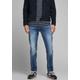 Comfort-fit-Jeans JACK & JONES "MIKE ORIGINAL" Gr. 33, Länge 30, blau (blue, denim, wash) Herren Jeans Comfort Fit