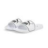 Sandale PUMA "Leadcat 2.0 Sandalen Erwachsene", Gr. 40.5, schwarz-weiß (weiß schwarz), Obermaterial: Synthetik; Futter: Textil; Innensohle: Synthetik; Laufsohle: Synthetik, Schuhe