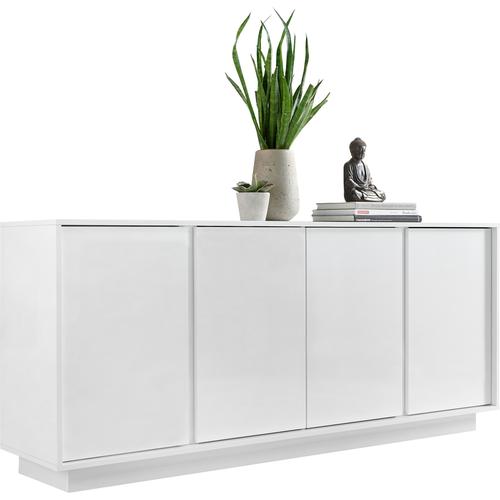 „Sideboard LC „“Ice““ Sideboards weiß (weiß hochlglanz lack) Sideboards grifflos“