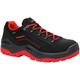 LOWA WORK Sicherheitsschuh "RENEGADE Work GTX red Lo S3 CI" Schuhe Gr. 40, schwarz (schwarz, rot) Sicherheitsschuhe