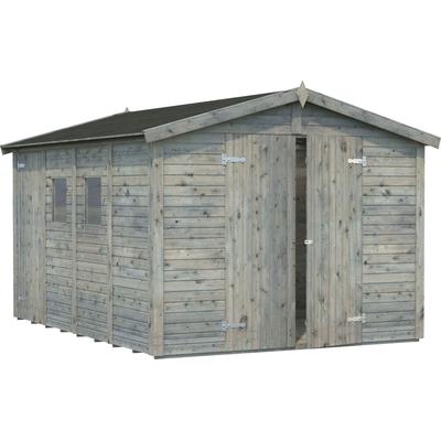 Gerätehaus PALMAKO "Dan", grau, Gerätehäuser, grau Image