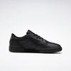 Sneaker REEBOK CLASSIC "CLUB C 85", Gr. 42, schwarz (schwarz, charcoal), Leder, sportlich, Schuhe Herrenschuh Retrosneaker Skaterschuh Sneaker Sneaker low