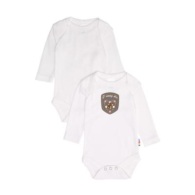 Body LILIPUT, Baby, Gr. 50/56, EURO-Größen, weiß, 100% Baumwolle, bedruckt, casual, kurz, Langarm, Bodies, im süßen Design Image