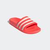 Badesandale ADIDAS SPORTSWEAR "AQUA ADILETTE", Gr. 48,5, rot (solar rot, cloud weiß, solar rot), Synthetik, sportlich, Schuhe