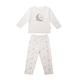 Schlafanzug LILIPUT "Mond" Gr. 92, grau (weiß, grau) Kinder Homewear-Sets Schlafanzüge