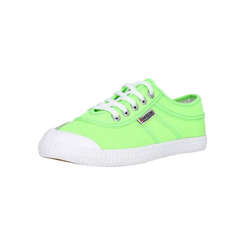 „Sneaker KAWASAKI „“Neon““ Gr. 41, grün (neongrün) Herren Schuhe Canvassneaker Skaterschuh Sneaker low in een stijlvolle look“
