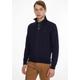 Strickjacke TOMMY HILFIGER "1985 ZIP THROUGH" Gr. L (52), blau (desert sky) Herren Strickjacken