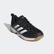 Handballschuh ADIDAS PERFORMANCE "LIGRA 7 INDOOR" Gr. 38,5, schwarz-weiß (core black, cloud white, core black) Schuhe Sportschuhe