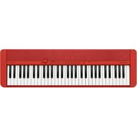 Home Keyboard CASIO Piano-Keyboard, CT-S1RDSP Tasteninstrumente rot Ab 6-8 Jahren