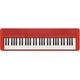 Home Keyboard CASIO "Piano-Keyboard, CT-S1RDSP" Tasteninstrumente rot Ab 6-8 Jahren ideal für Piano-Einsteiger und Klanggourmets